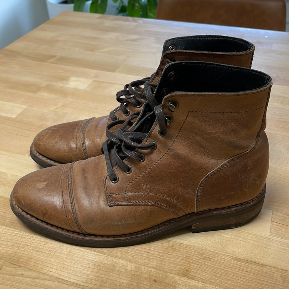 Mens Thursday Captain Boot Natural Size 7.5